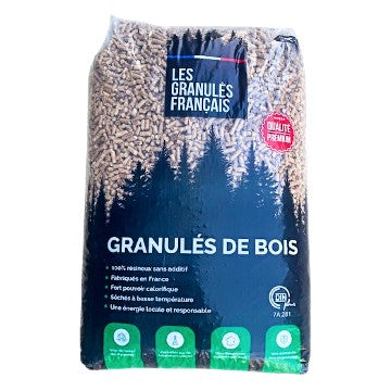 Holzpellets Les Granulés Français – Säcke 15 kg – DINplus / ENplus A1