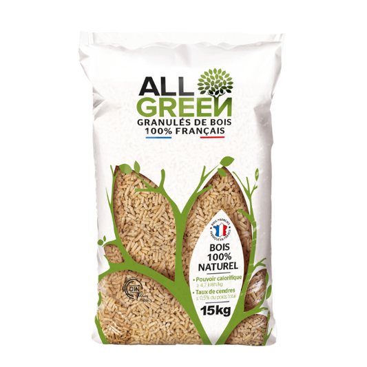 Holzpellets GRANUFLAM – Palette 72 Säcke à 15 kg – DINplus