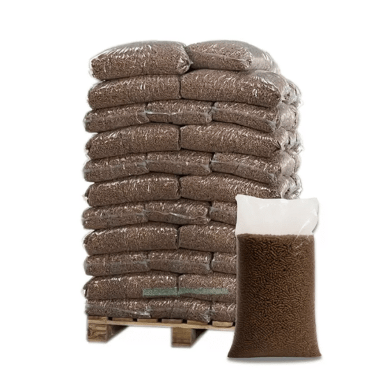 Holzpellets Confort – Palette 70 Säcke à 15 kg – 100% Nadelholz