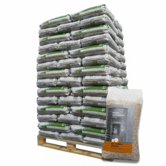 Holzpellets HS Timber – Palette 66 Säcke à 15 kg – 100% Nadelholz
