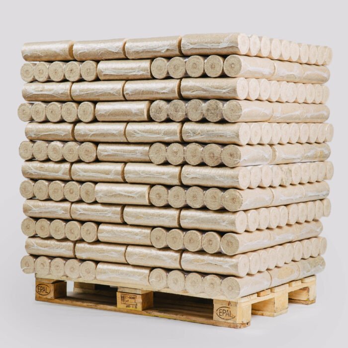 Pellini Rundholzbriketts ohne Loch – Palette 960 kg