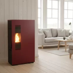Flach-Pelletofen Mini – 5 kW